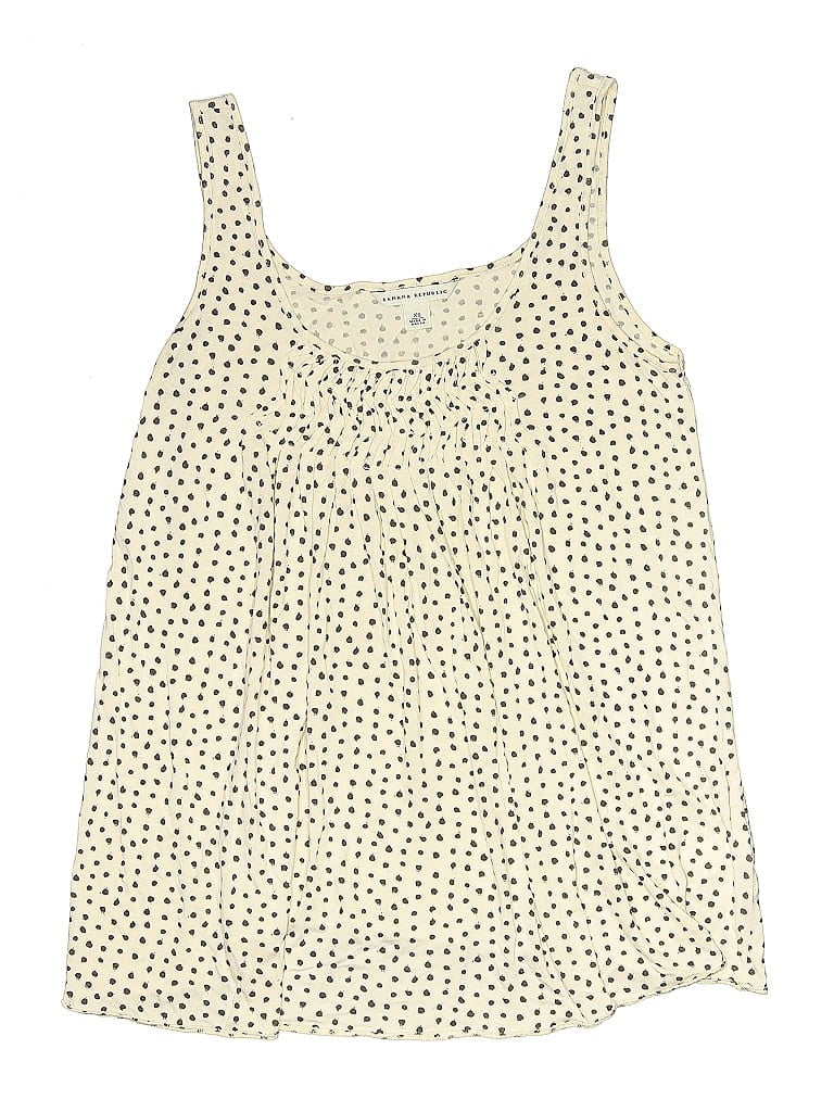 Click to view more detailed imagery on our partner's website Pre-owned Banana Republic Sleeveless Blouse In White