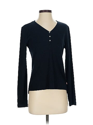 AK Anne Klein Long Sleeve Henley (view 1)