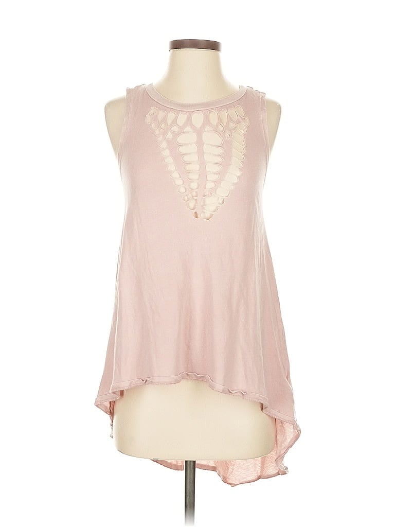 Pre-owned Amuse Society Sleeveless T-shirt In Pink