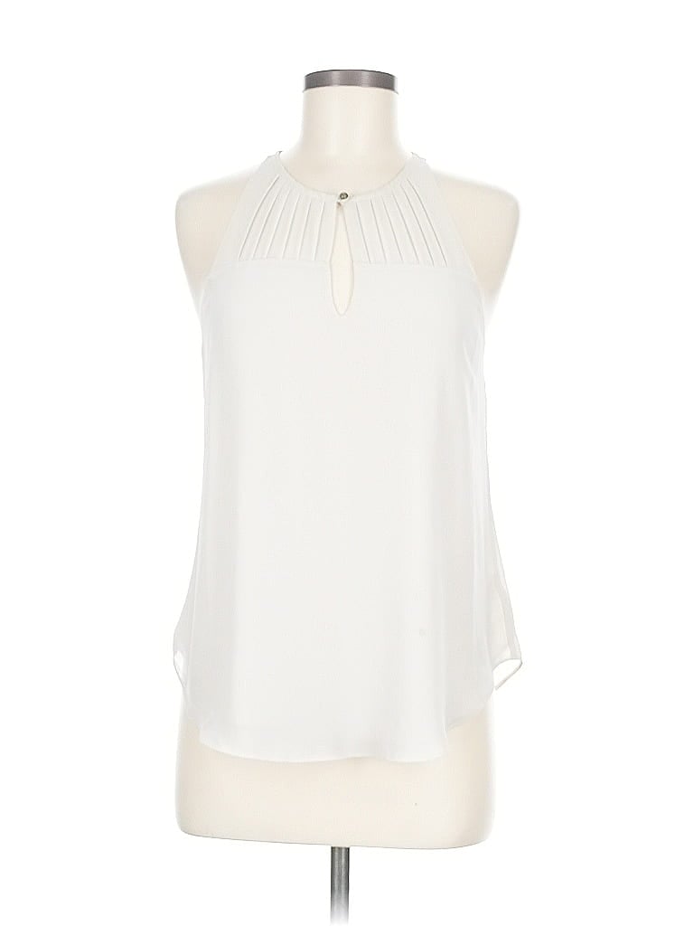 NAKED ZEBRA Pre-owned Sleeveless Blouse In White