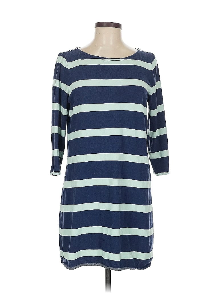 Pre-owned J.crew Factory Store Casual Dress In Blue
