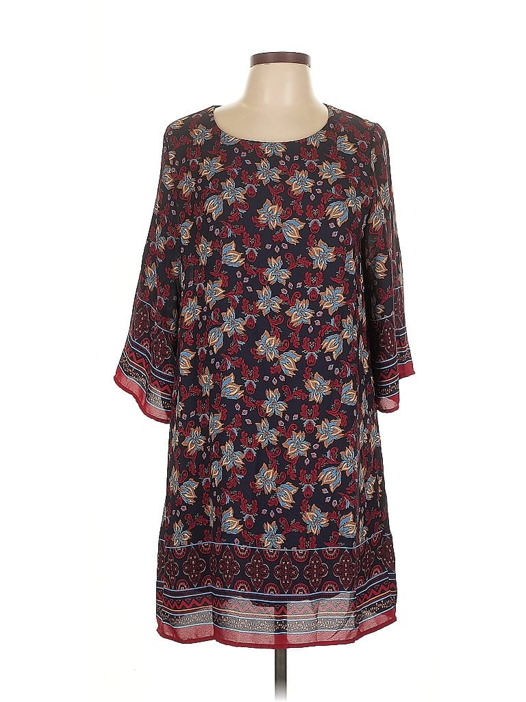 Pre-owned Everly Casual Dress In Blue