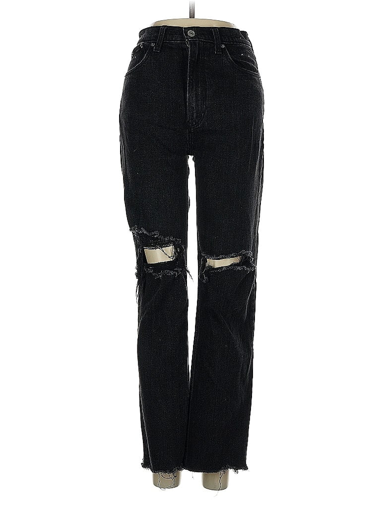 Pre-owned Abercrombie & Fitch Jeans In Black
