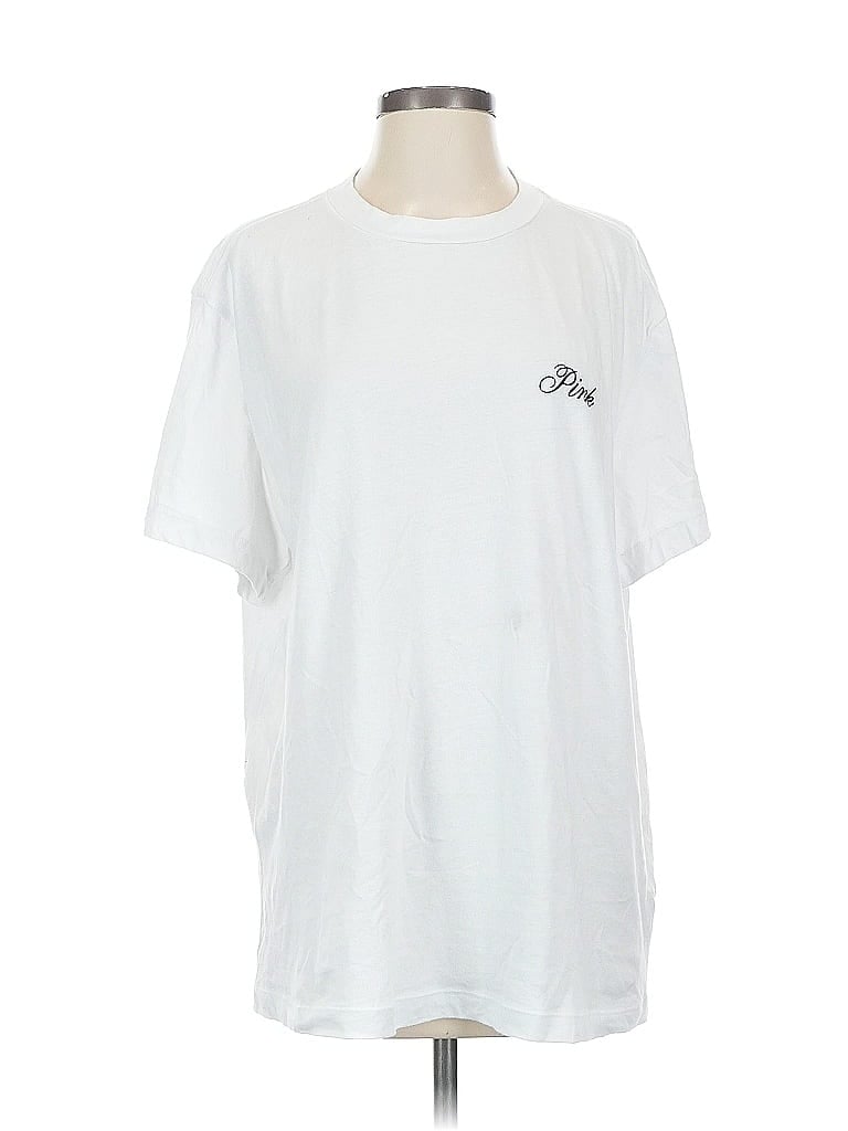VICTORIA'S SECRET PINK Pre-owned Short Sleeve T-shirt In White