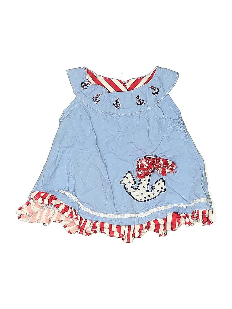 Pre-owned Unbranded Babies' Dress In Blue