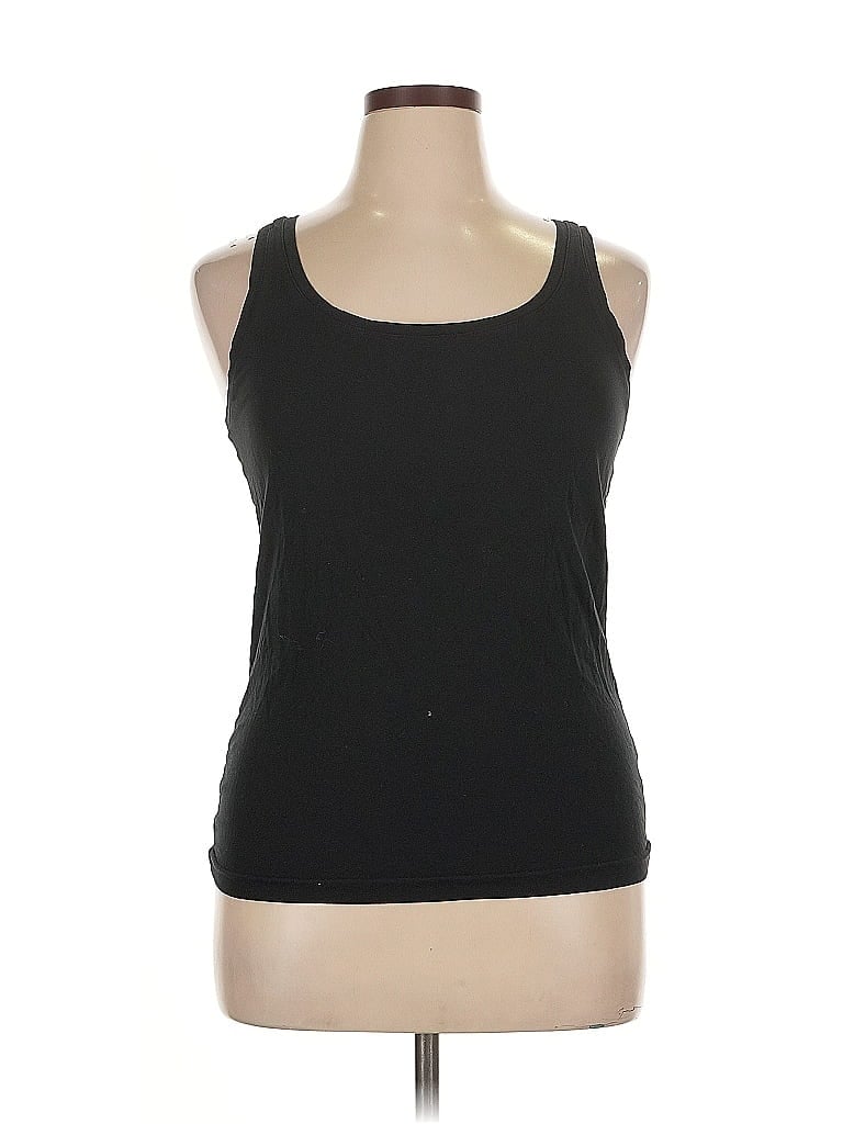 Pre-owned Gap Body Tank Top Black Halter Neckline Tops