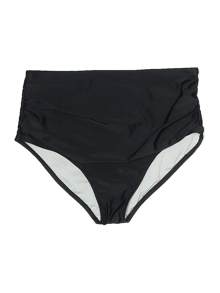 Pre-owned Unbranded Swimsuit Bottoms In Black