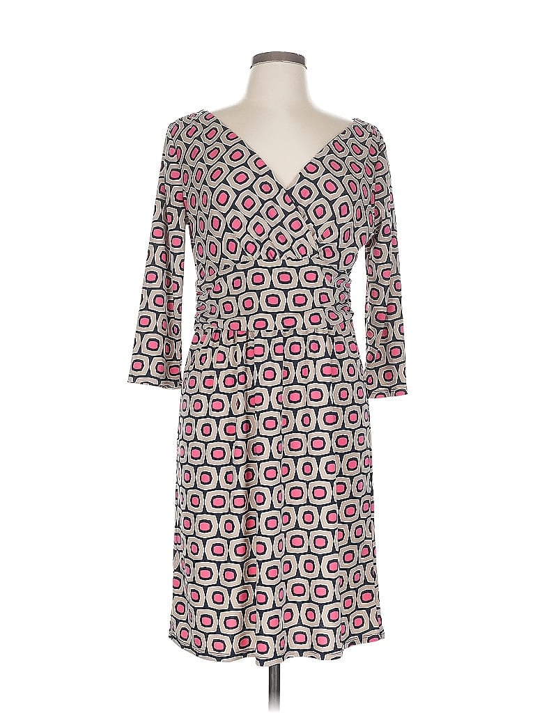 Pre-owned Ann Taylor Factory Casual Dress In White