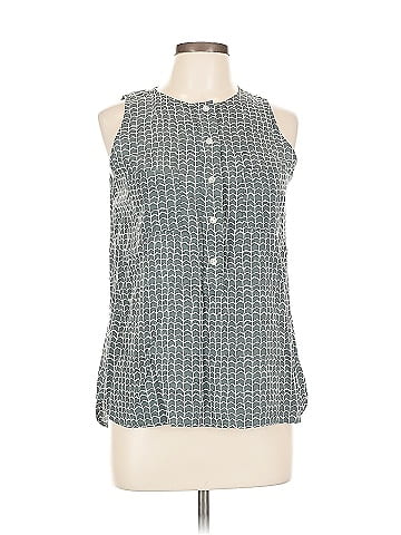 Ann Taylor LOFT Sleeveless Button-Down Shirt (view 1)