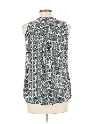 Ann Taylor LOFT Sleeveless Button-Down Shirt (view 2)