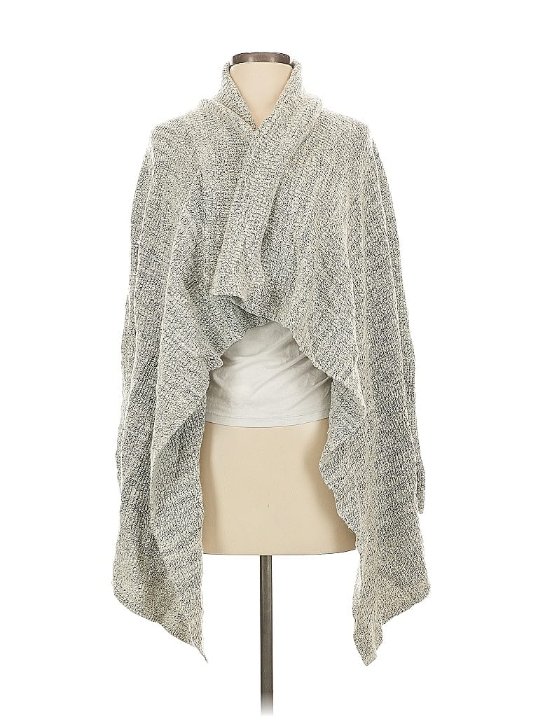 Pre-owned Lou & Grey Poncho In Gray