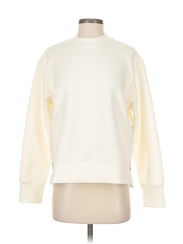 Pre-owned Calia Sweatshirt In White