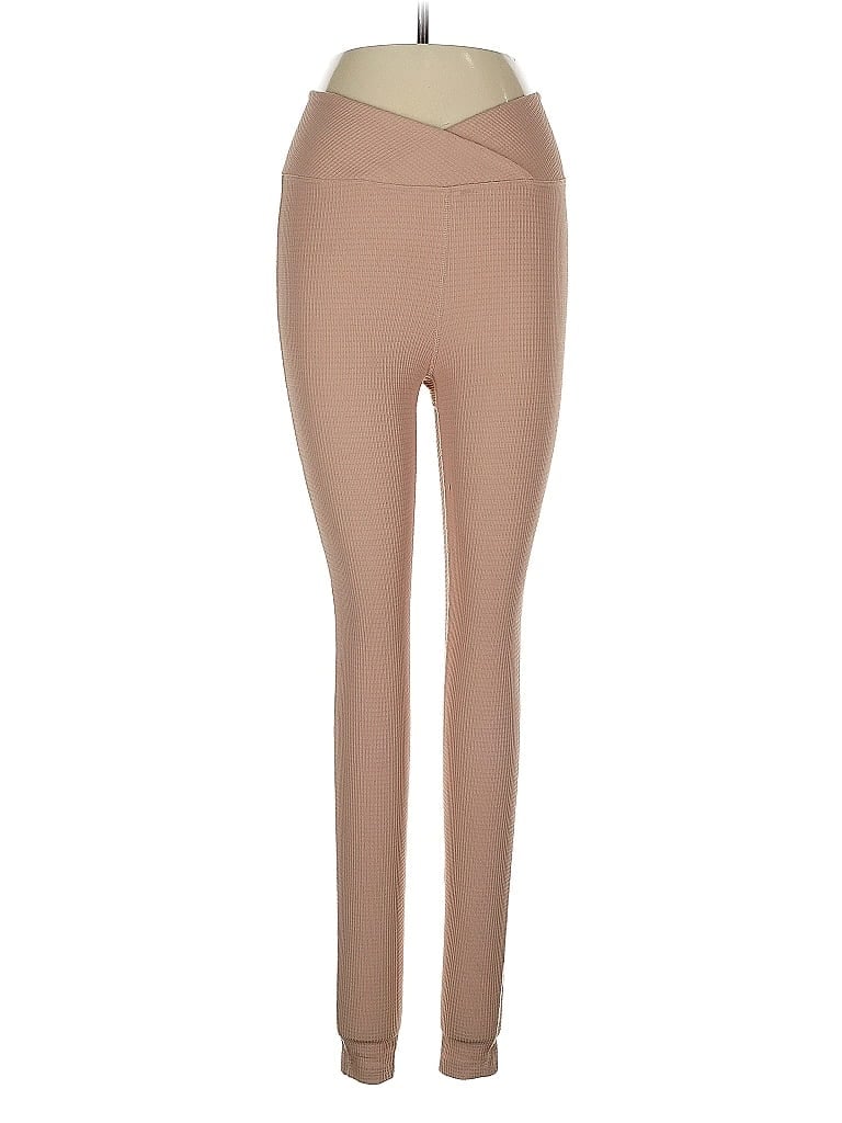 Pre-owned Year Of Ours Active Pants In Brown