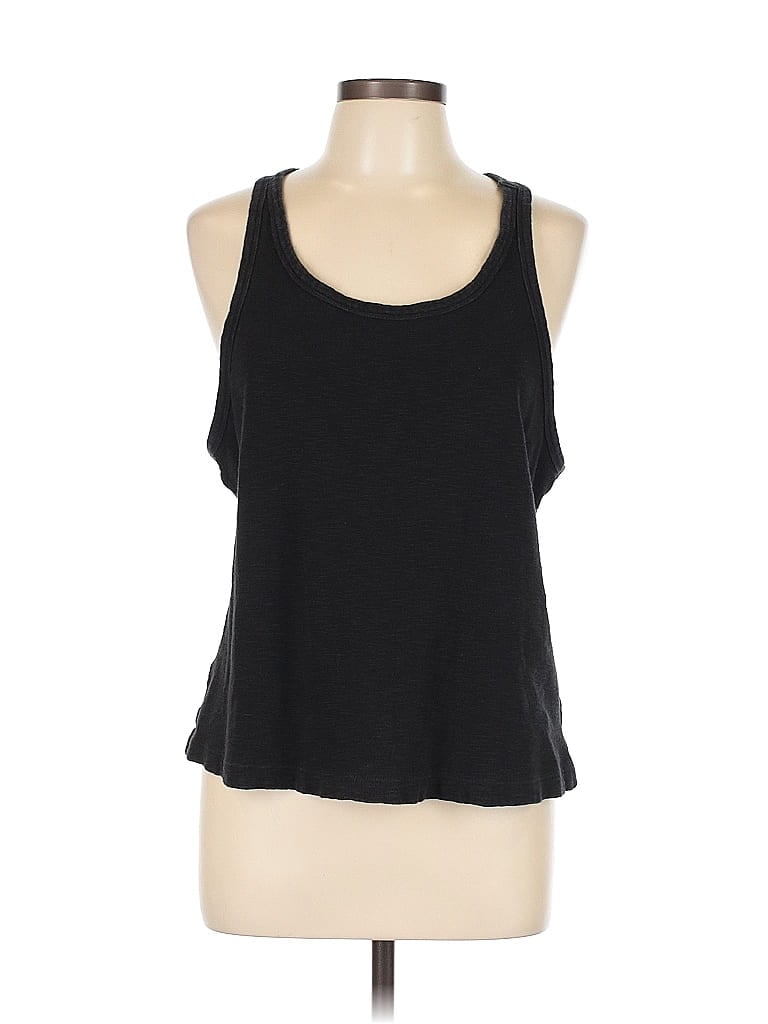 Pre-owned Cabi Tank Top Black Halter Neckline Tops