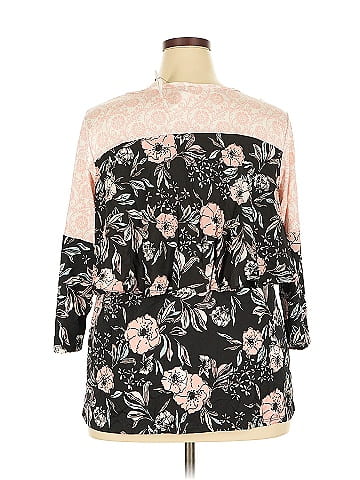 NY Collection 3/4 Sleeve Blouse (view 2)