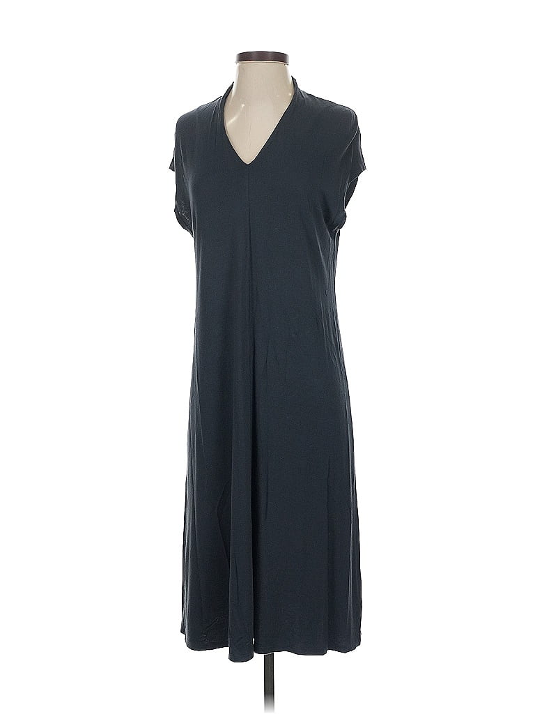 Pre-owned Eileen Fisher Casual Dress In Gray