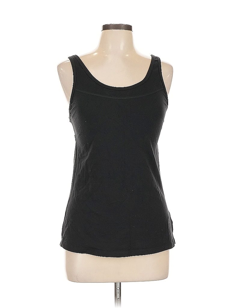 Pre-owned Gap Fit Tank Top Black Strapless Neckline Tops