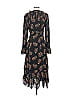 Thakoon 100% Polyester Paisley Black Casual Dress Size 2 - photo 2