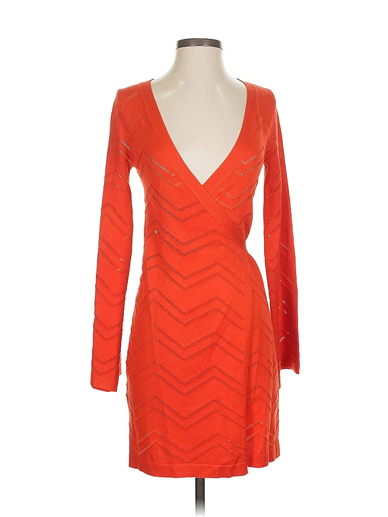 Pre-owned Dee Elly Cocktail Dress In Orange