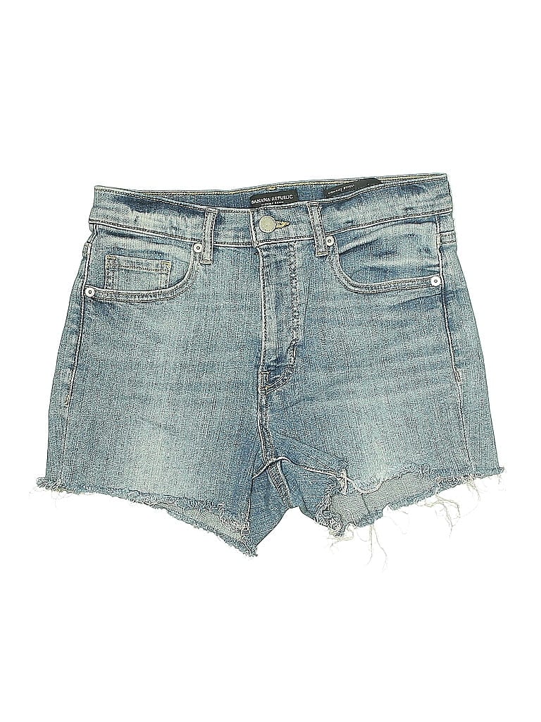 Click to view more detailed imagery on our partner's website Pre-owned Banana Republic Denim Shorts In Blue