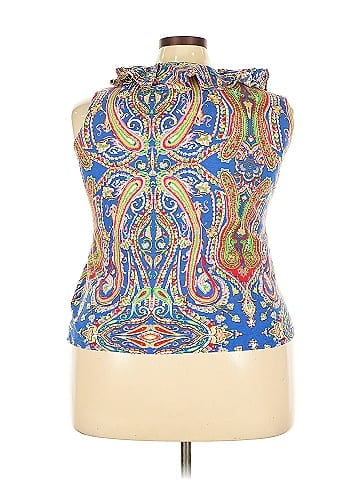 Lauren by Ralph Lauren Sleeveless Blouse (view 2)