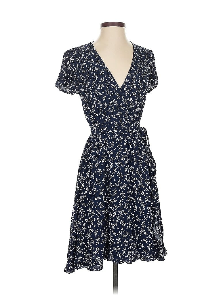 Pre-owned H&m L.o.g.g. Kimono In Blue