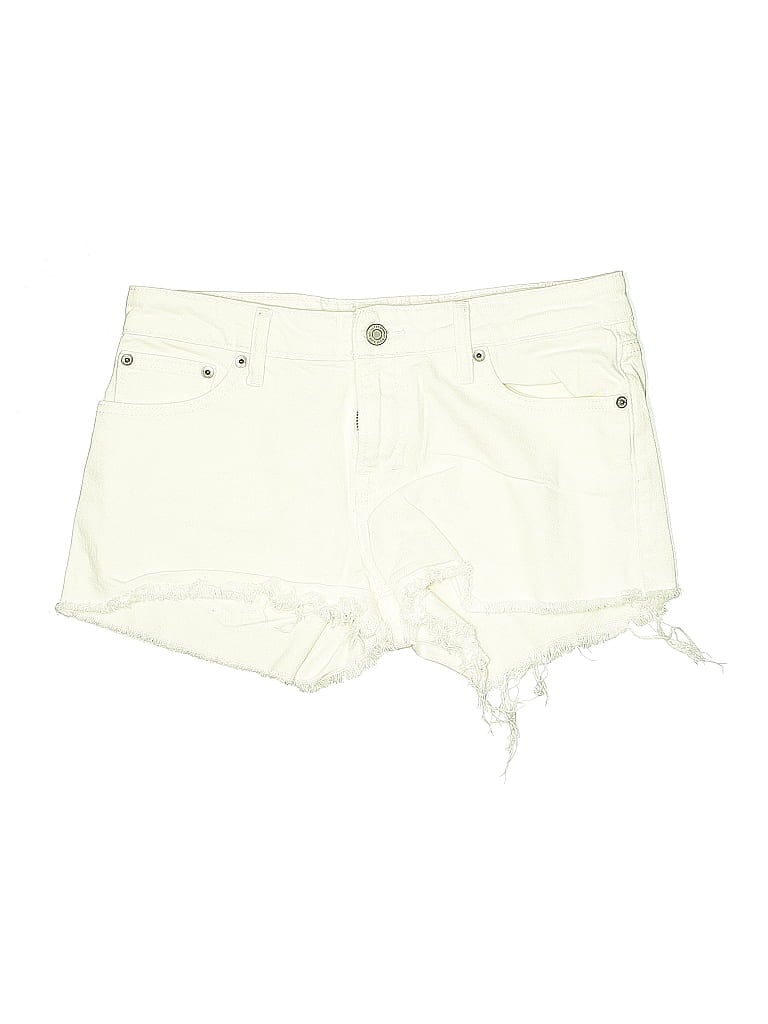 Click to view more detailed imagery on our partner's website Pre-owned Lucky Brand Denim Shorts In White