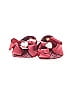 First Steps Boutique Hearts Burgundy Red Sneakers Size 6-9 mo (baby) - photo 2