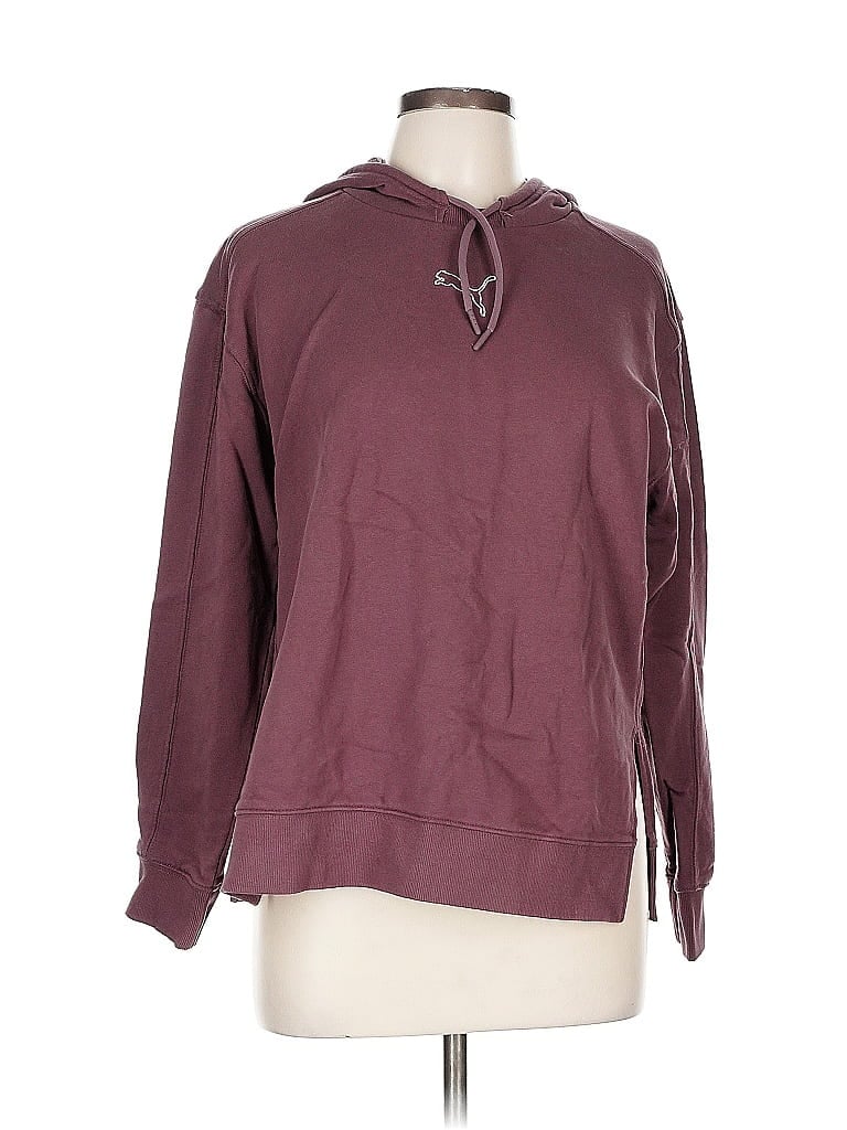 Pre-owned Puma Sweatshirt In Burgundy