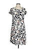 SJS Floral Gray Casual Dress Size S - photo 1