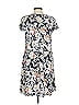 SJS Floral Gray Casual Dress Size S - photo 2