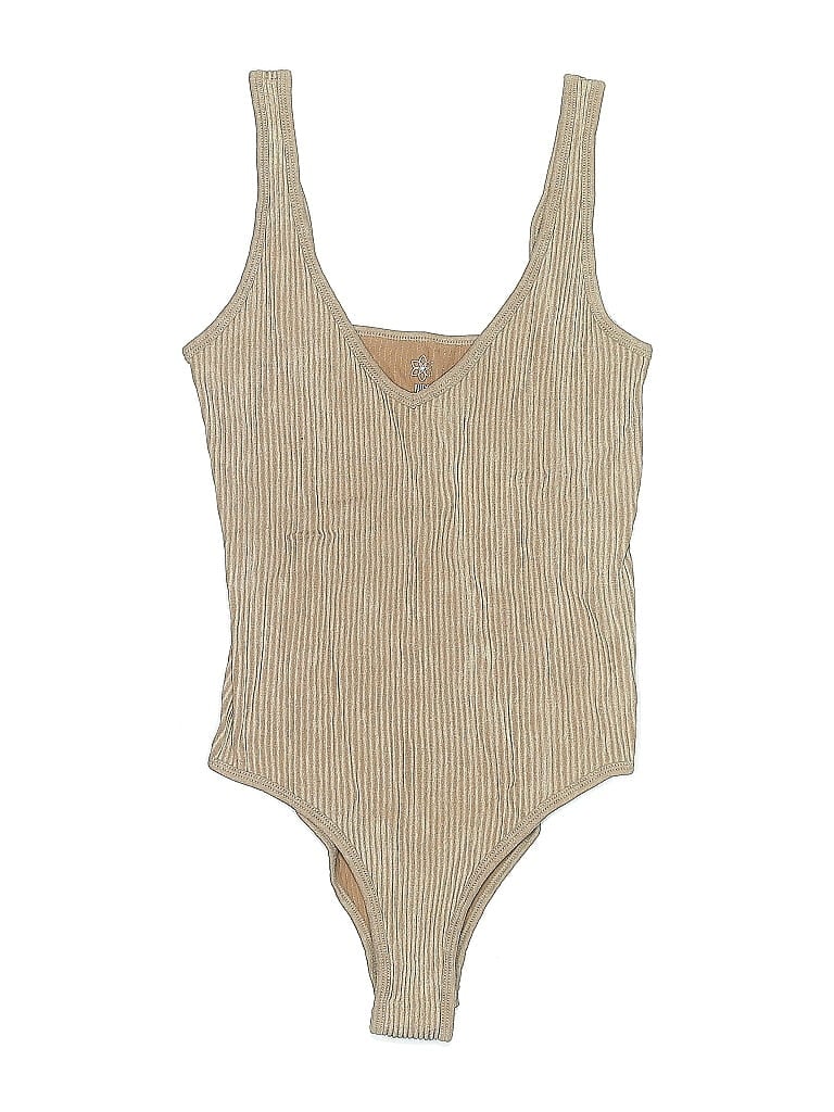 Pre-owned Aura Bodysuit In Brown