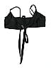Unbranded Solid Black Swimsuit Top Size L - photo 1