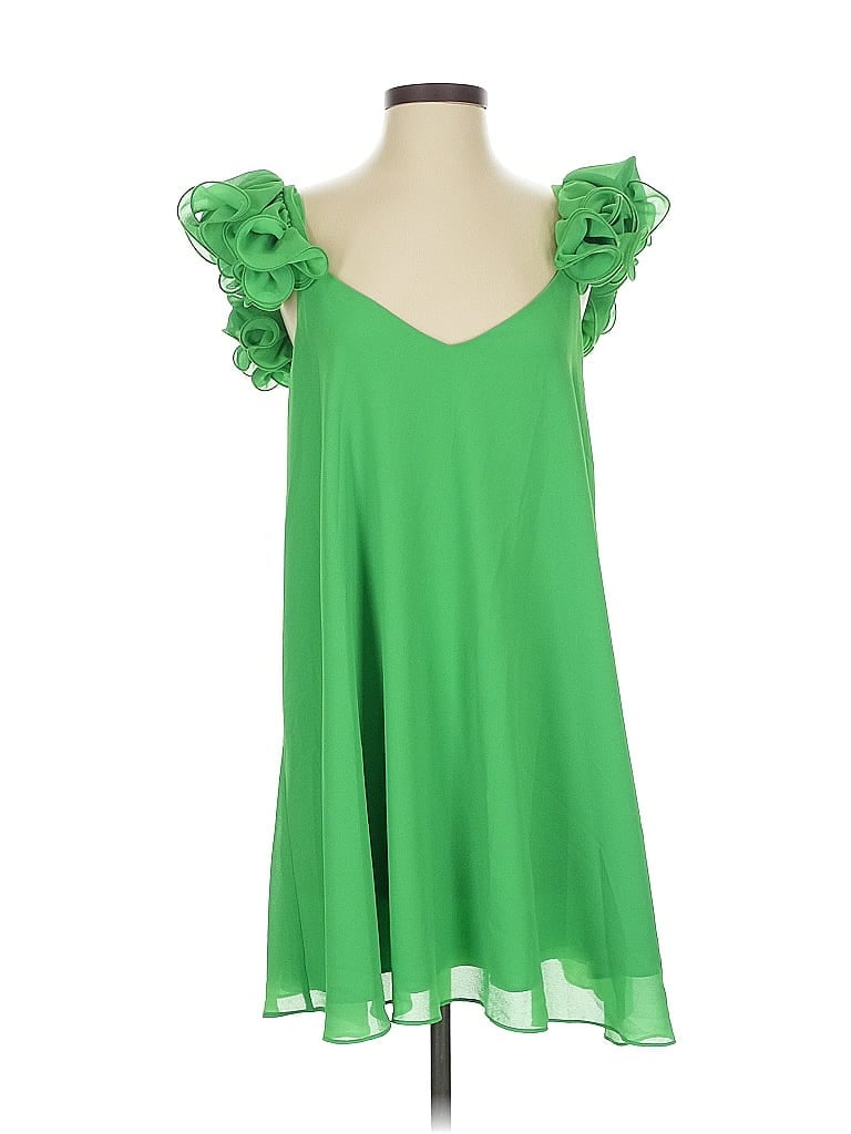 Pre-owned Belle Badgley Mischka Cocktail Dress In Green