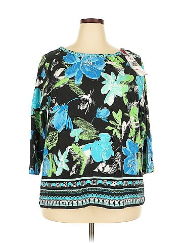 Ruby Rd. 3/4 Sleeve Blouse (view 1)