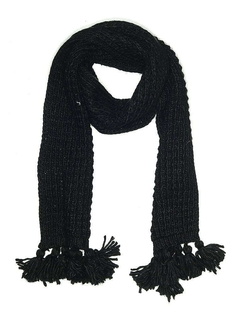 Pre-owned Unbranded Scarf In Black