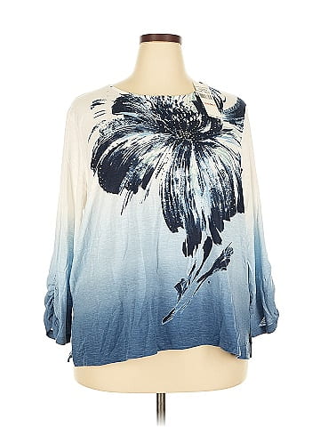 Alfred Dunner 3/4 Sleeve T-Shirt (view 1)