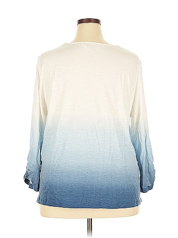 Alfred Dunner 3/4 Sleeve T-Shirt (view 2)