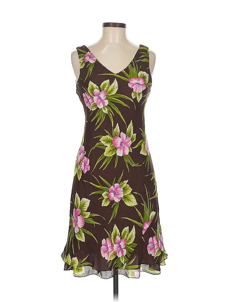 Pre-owned Jones New York Signature Casual Dress In Brown