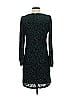 DKNY Animal Print Teal Casual Dress Size 2 (petite) - photo 2