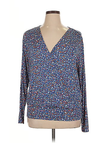 Ann Taylor LOFT Outlet Long Sleeve Blouse (view 1)