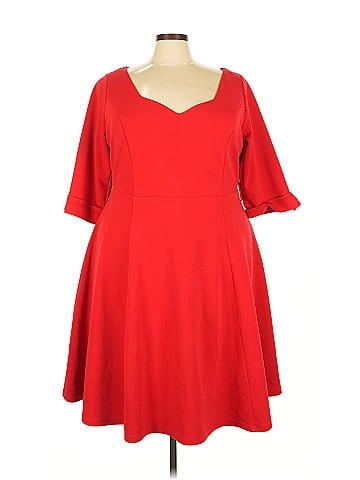 City Chic Casual Dress (view 1)
