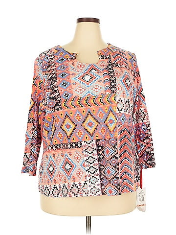 Ruby Rd. 3/4 Sleeve Blouse (view 1)
