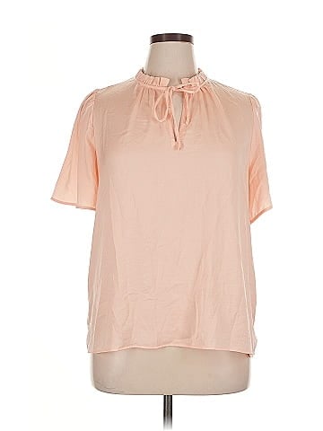 Ann Taylor LOFT Outlet Short Sleeve Blouse (view 1)