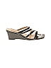 Unisa Gray Black Wedges Size 5 1/2 - photo 1