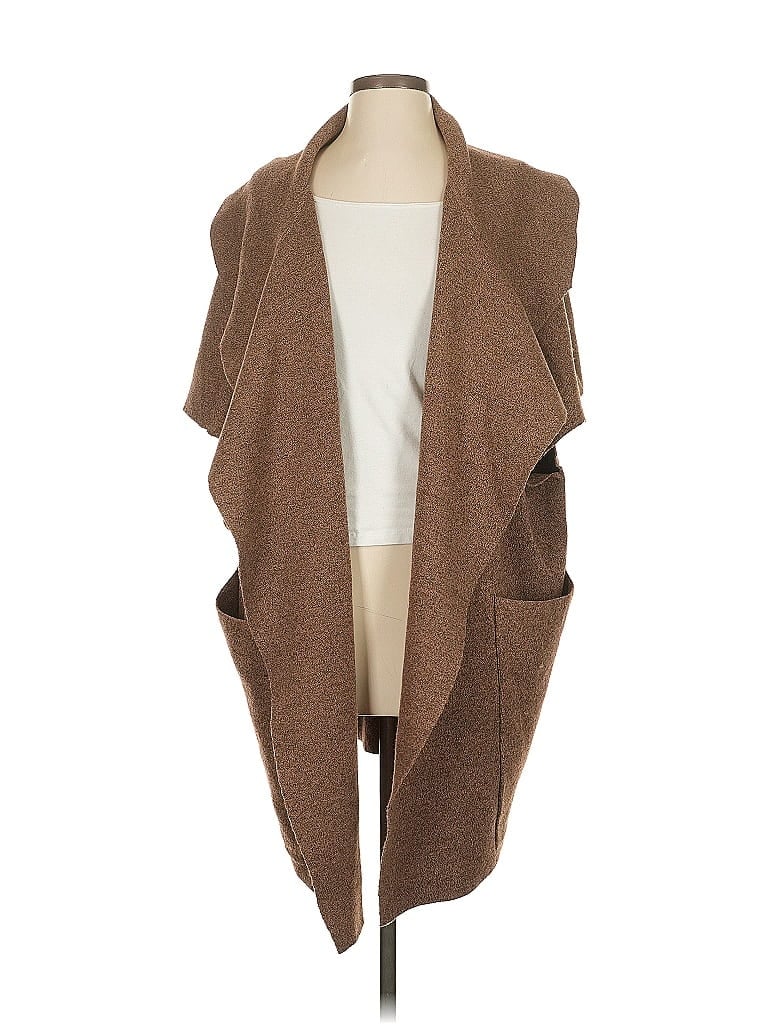 Pre-owned J By Joie Cardigan Sweater In Brown