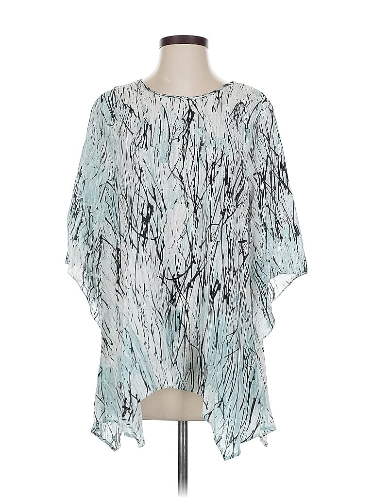 Pre-owned Tianello Kimono In Silver