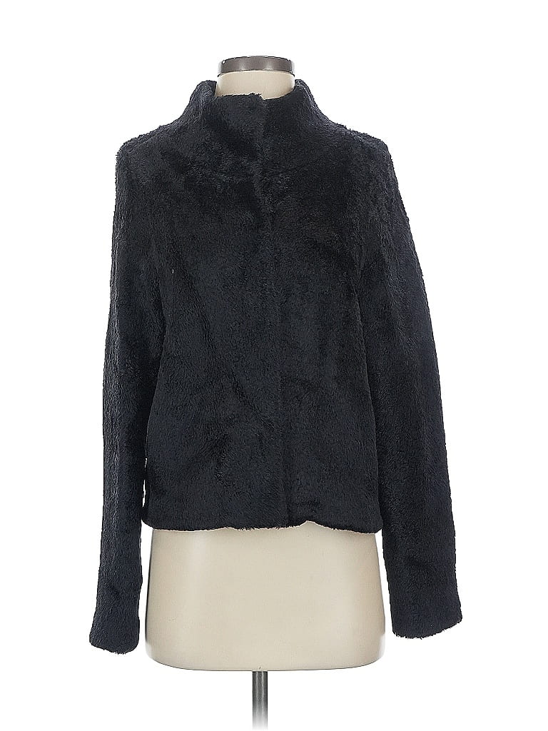 Click to view more detailed imagery on our partner's website Pre-owned Eileen Fisher Faux Fur Jacket In Black