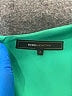 BCBGMAXAZRIA Color Block Teal Cocktail Dress Size 6 - photo 7