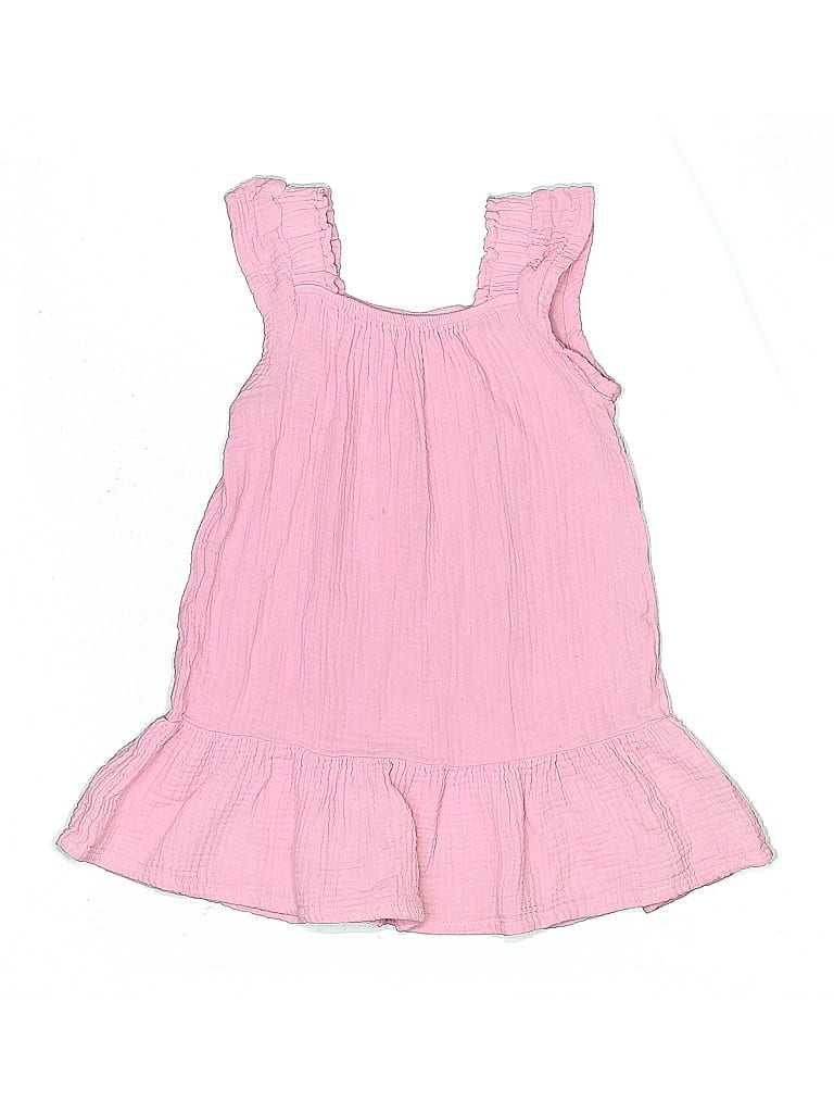 Pre-owned Wonder Nation Kids' Dress In Pink